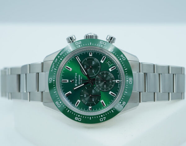 ZENITH CHRONOMASTER SPORT El PRIMERO YOSHIDA GREEN DIAL LIMITED EDITION 2024 FULL SET - Image 10