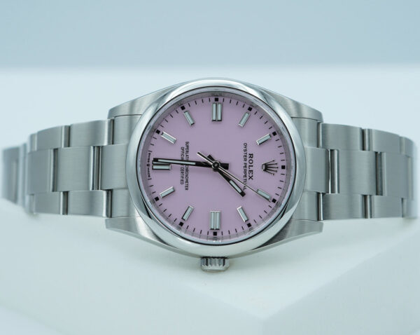 Rolex 126000 OYSTER PERPETUAL 36 CANDY PINK DIAL 2024 WARRANTY FULL SET - Image 9