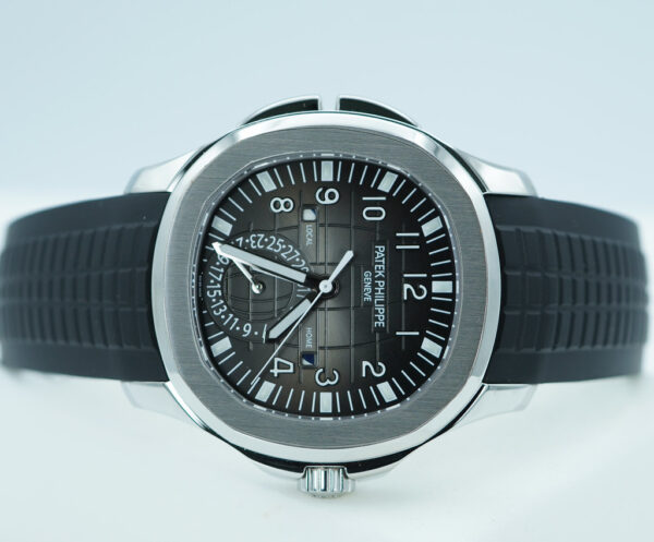 Patek PHILIPPE 5164A AQUANAUT TRAVEL TIME STAINLESS STEEL 2019 FULL SET - Image 9