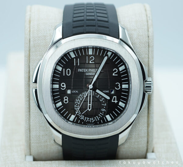 Patek PHILIPPE 5164A AQUANAUT TRAVEL TIME STAINLESS STEEL 2019 FULL SET