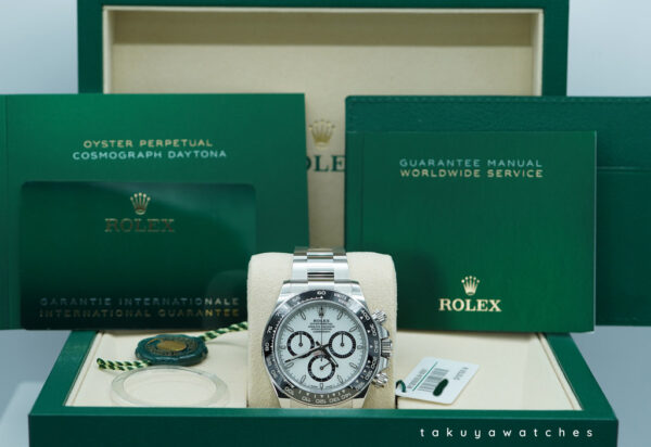 BRAND NEW Rolex 126500LN DAYTONA STAINLESS STEEL WHITE DIAL NEW MODEL 2025 FULL SET - Image 2