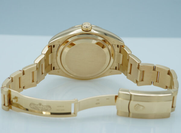 Rolex 326938 SKY-DWELLER 18K YELLOW GOLD SILVER ROMAN DIAL FULL SET - Image 8