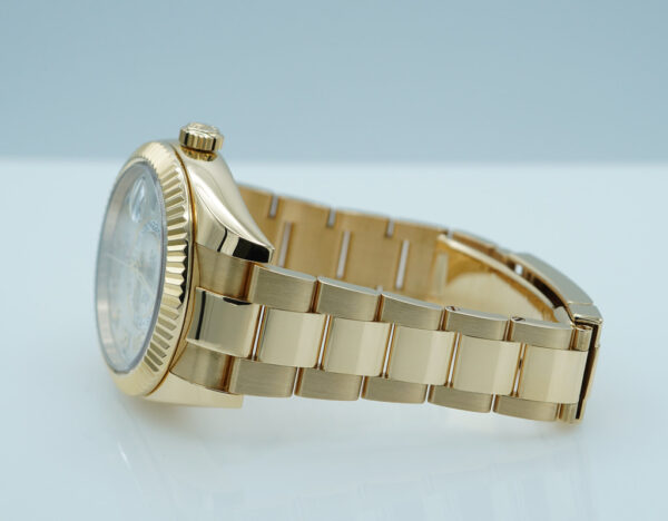 Rolex 326938 SKY-DWELLER 18K YELLOW GOLD SILVER ROMAN DIAL FULL SET - Image 5