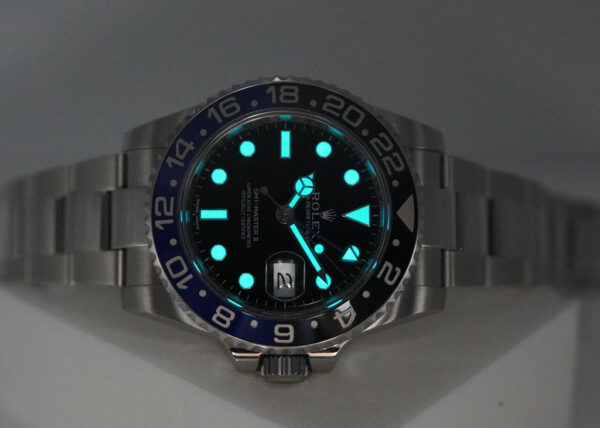 Rolex 116710BLNR GMT MASTER 2 BLACK BLUE CERAMIC BEZEL BATMAN 2013 BOXES PAPERS - Image 11