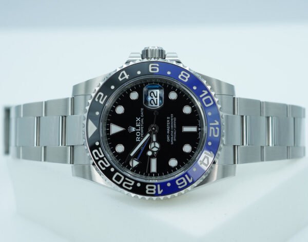 Rolex 126710BLNR GMT MASTER 2 BLACK BLUE BEZEL NEW MODEL 2023 WARRANTY FULL SET - Image 10