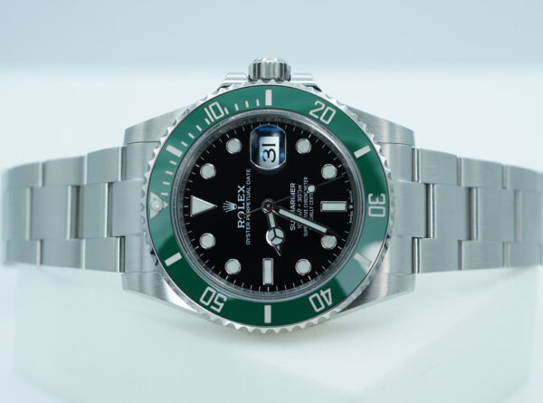 Rolex 126610LV SUBMARINER 41 GREEN MARK 1 BEZEL 2022 WARRANTY FULL SET - Image 10