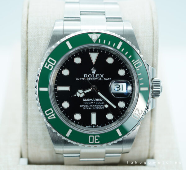 Rolex 126610LV SUBMARINER 41 GREEN MARK 1 BEZEL 2022 WARRANTY FULL SET