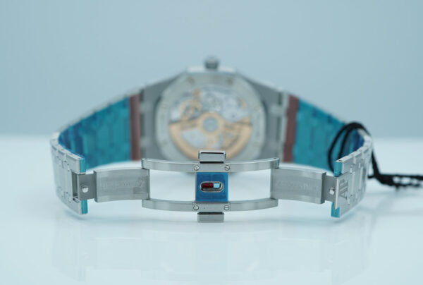 BRAND NEW  AUDEMARS PIGUET ROYAL OAK JUMBO 16202ST BLUE DIAL 2025 FULL SET - Image 7