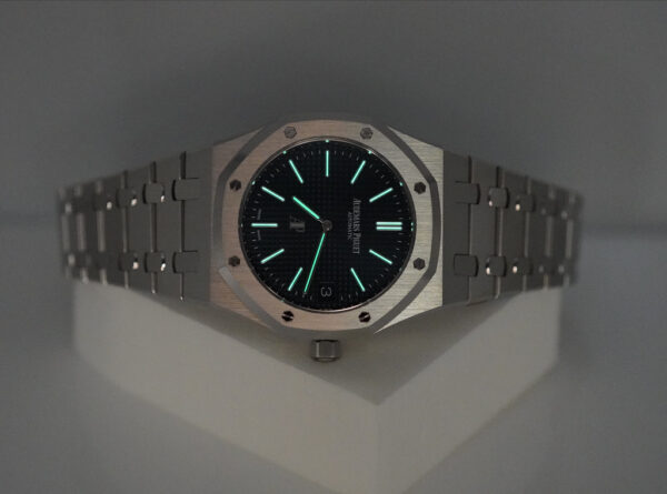 BRAND NEW  AUDEMARS PIGUET ROYAL OAK JUMBO 16202ST BLUE DIAL 2025 FULL SET - Image 12