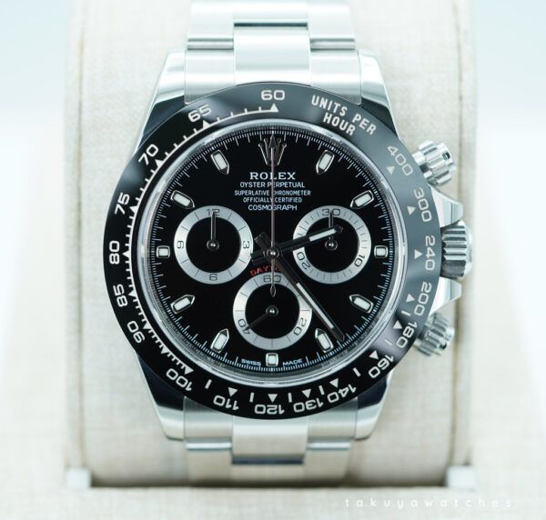 Rolex 116500LN COSMOGRAPH DAYTONA STEEL CERAMIC BEZEL BLACK DIAL 2024 FULL SET