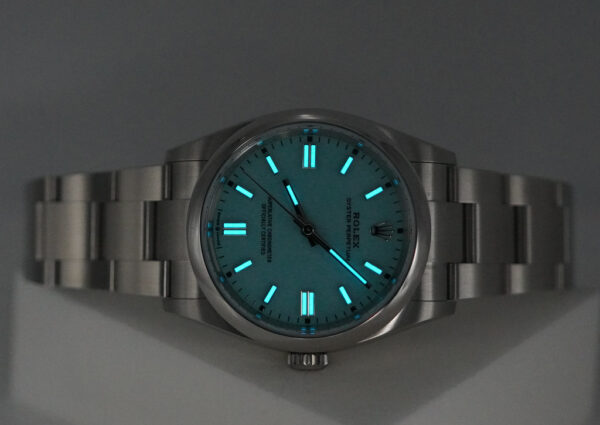 BRAND NEW Rolex 126000 OYSTER PERPETUAL 36 TIFFANY TURQUOISE DIAL 2025 FULL SET - Image 11