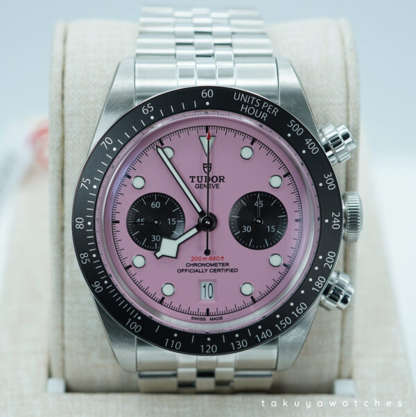 BRAND NEW Tudor 79360N BLACK BAY CHRONOGRAPH PINK DIAL 2025 FULL SET