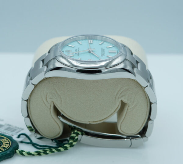 BRAND NEW Rolex 126000 OYSTER PERPETUAL 36 TIFFANY TURQUOISE DIAL 2025 FULL SET - Image 4