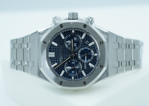 Audemars PIGUET ROYAL OAK CHRONOGRAPH 26715ST BLUE DIAL AP SERVICED 2025 FULL SET - Image 11